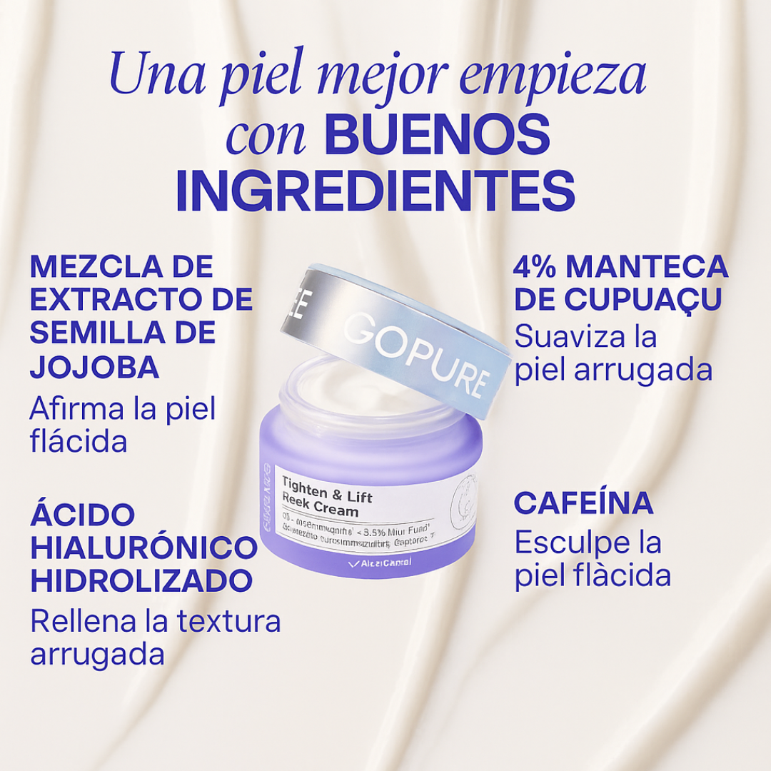 Gopure - Crema tensora e hidratante