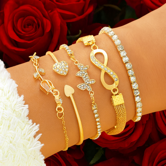 Set Exclusivo 5 Brazaletes