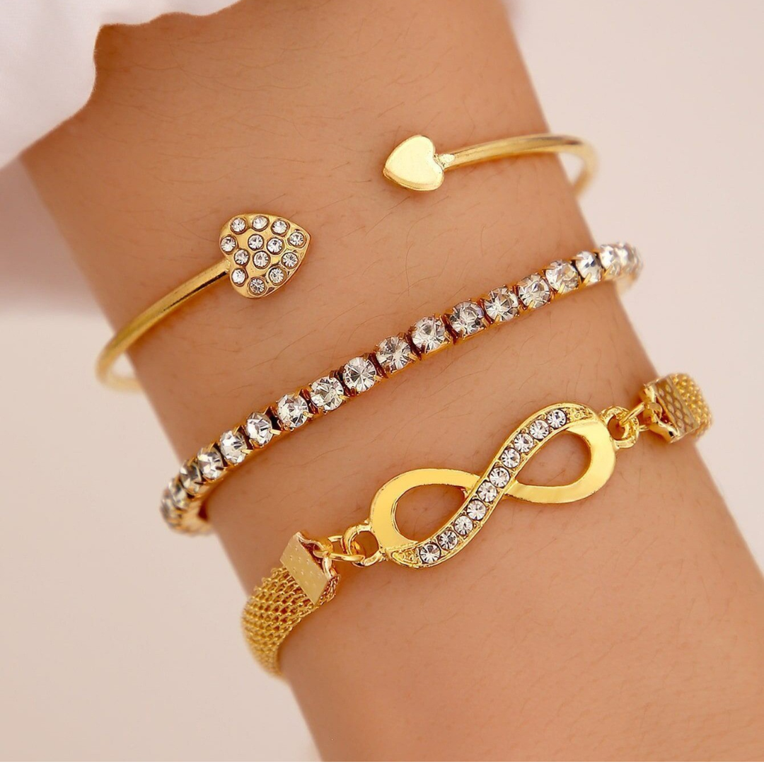 Conjunto 5 brazaletes Primavera
