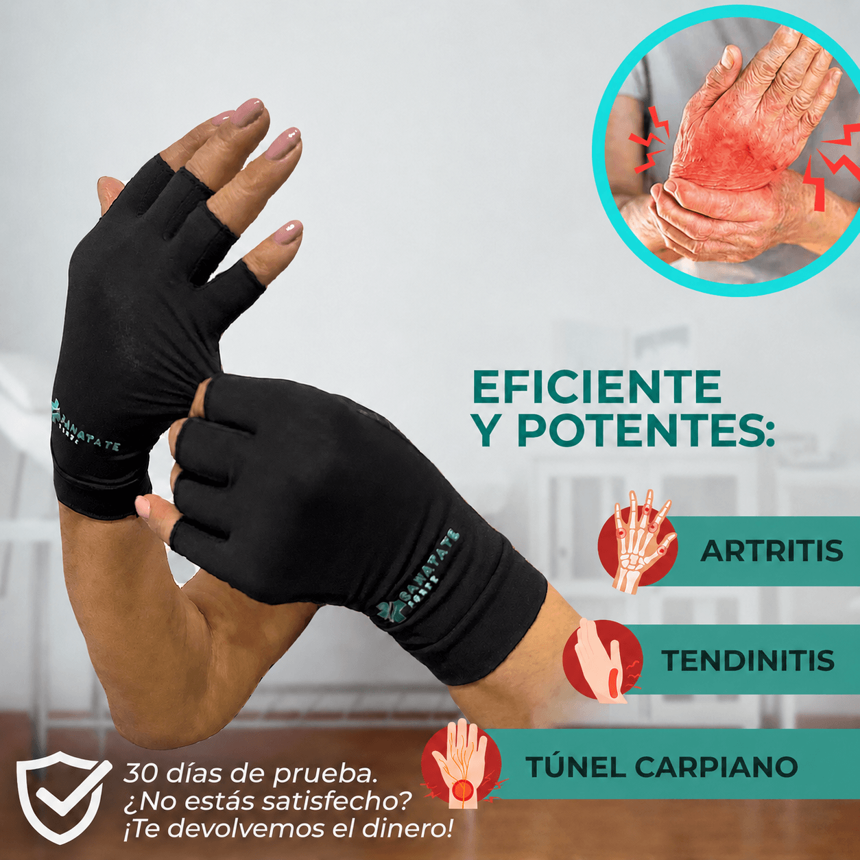 Guantes de Compresión 3 en 1 Forte™