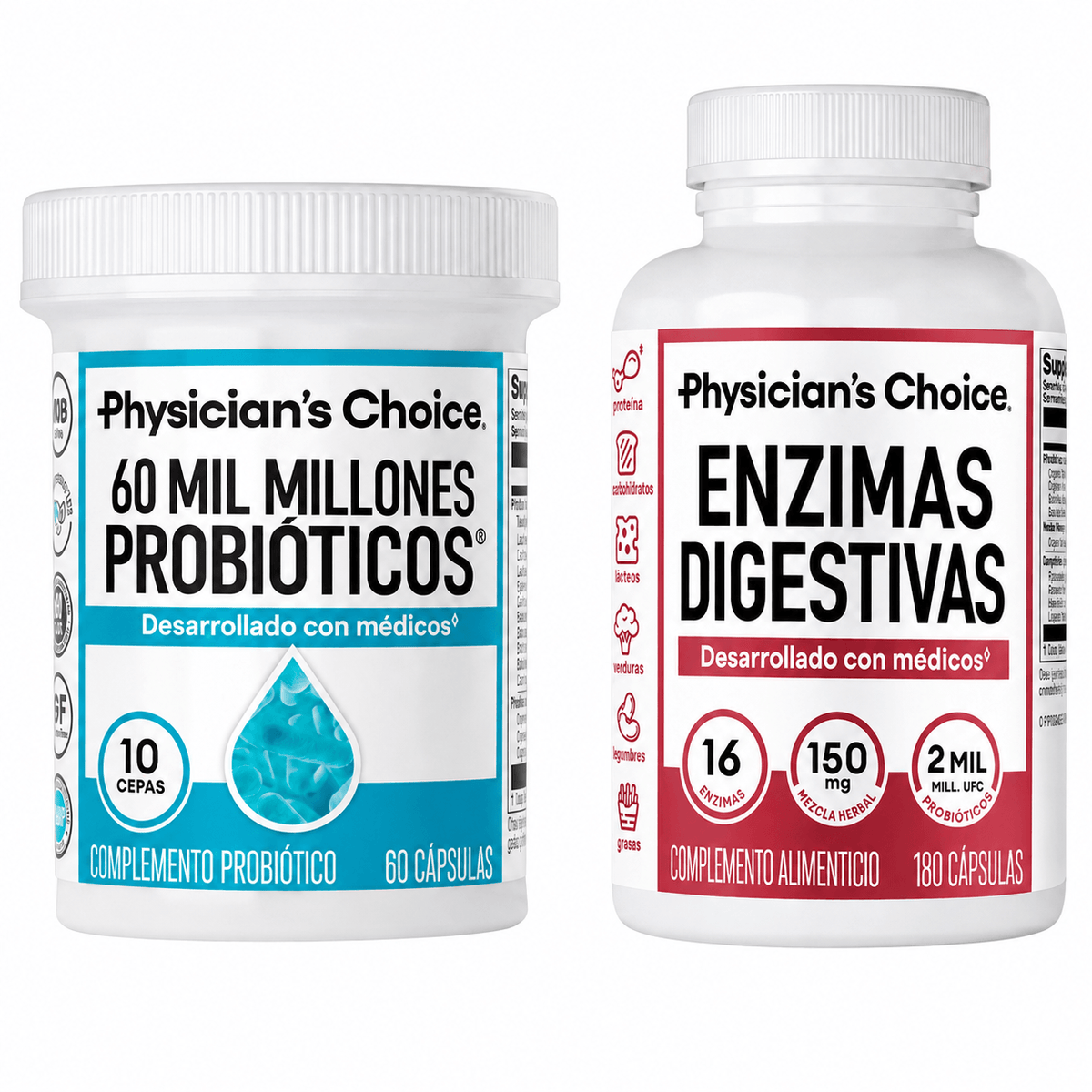 Pack adiós a la hinchazón Probiótico + Enzimas