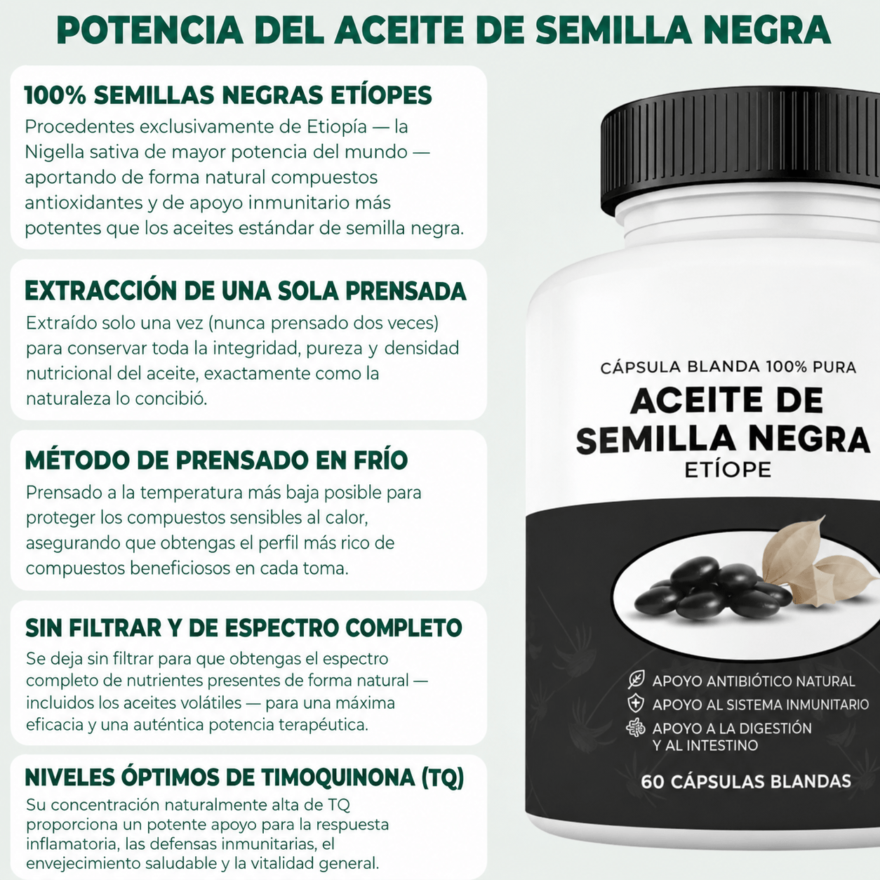 Aceite de Semilla Negra Etíope