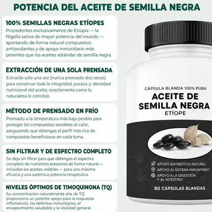 Aceite de Semilla Negra Etíope