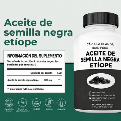 Aceite de Semilla Negra Etíope