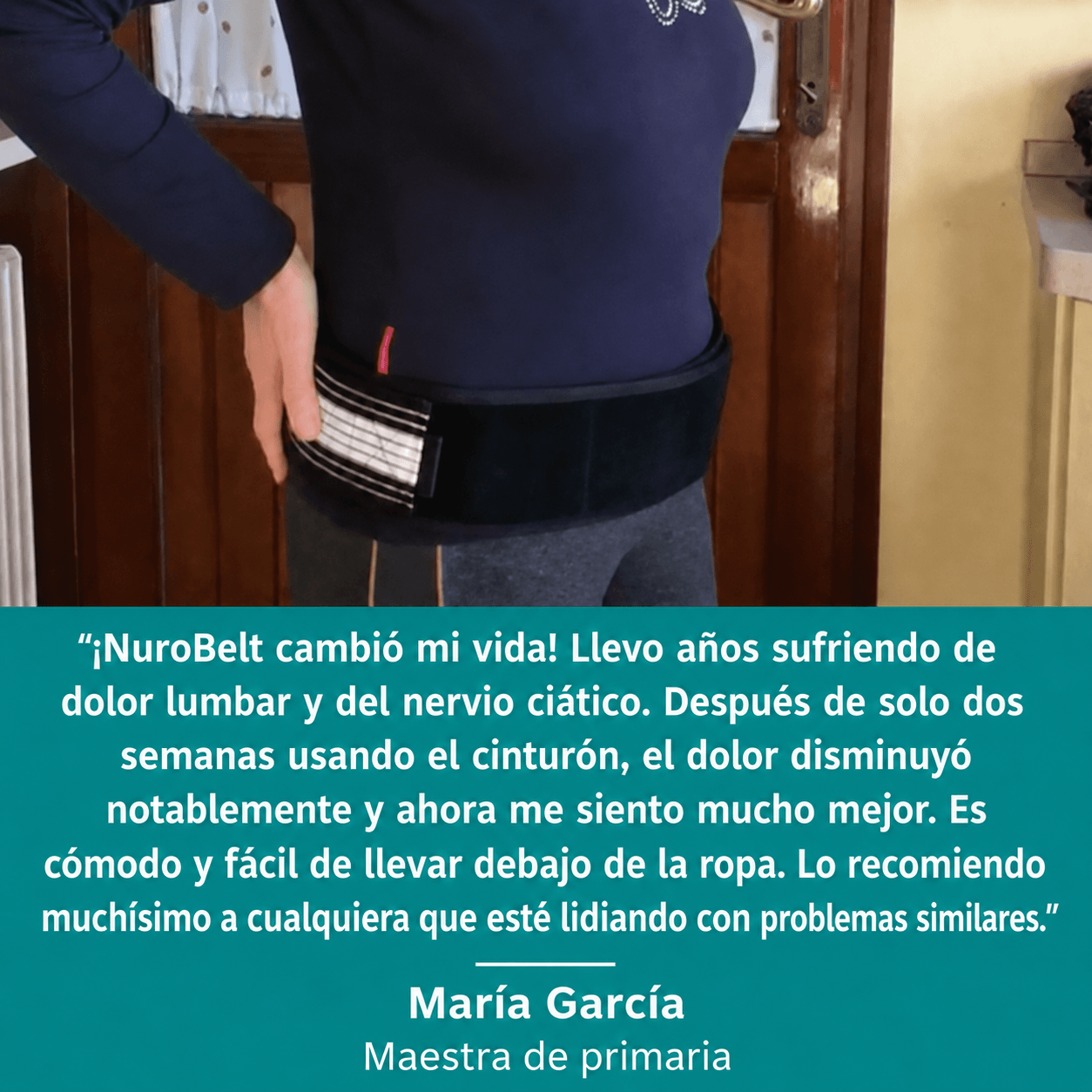 Nurobelt Cinturón Sacroilíaco