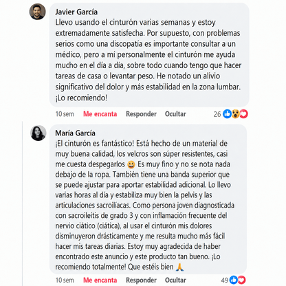 Nurobelt Cinturón Sacroilíaco