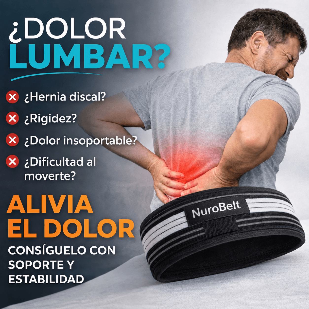 Nurobelt Cinturón Sacroilíaco