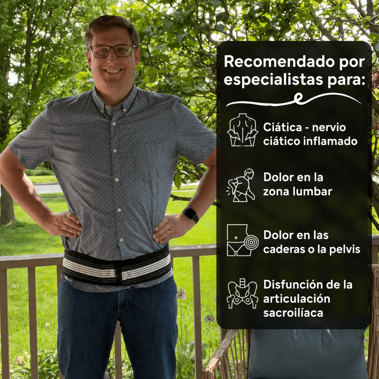 Nurobelt Cinturón Sacroilíaco