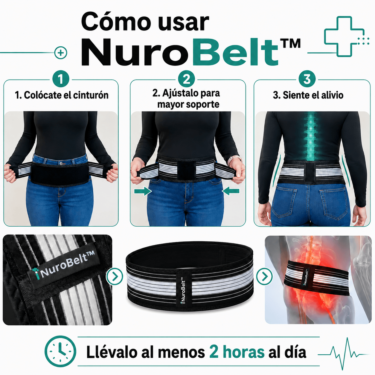 Nurobelt Cinturón Sacroilíaco