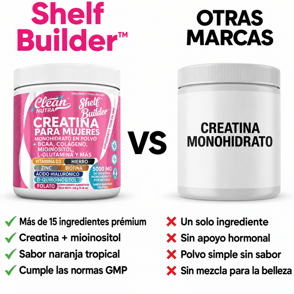 Creatina para Mujer 15 en 1