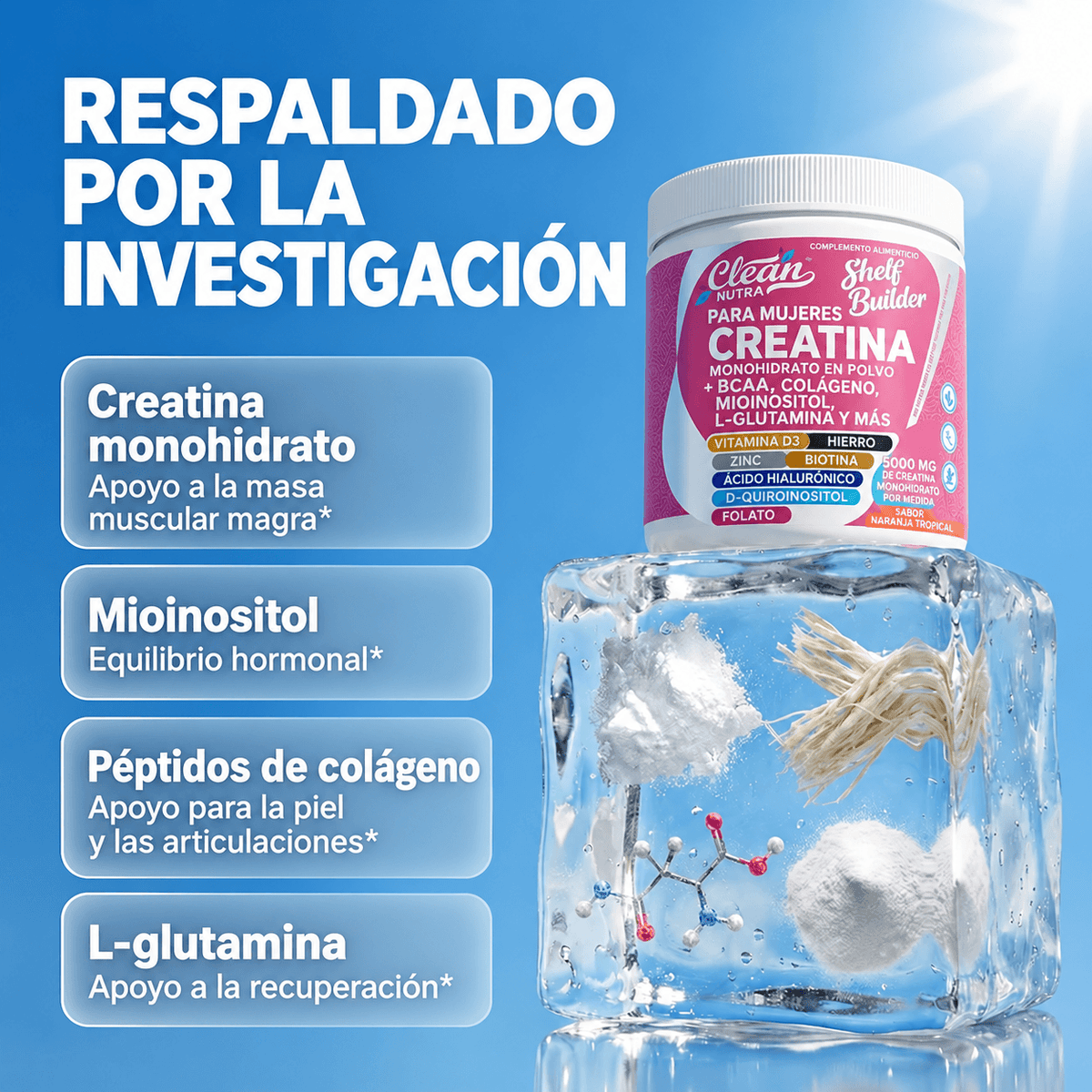 Creatina para Mujer 15 en 1