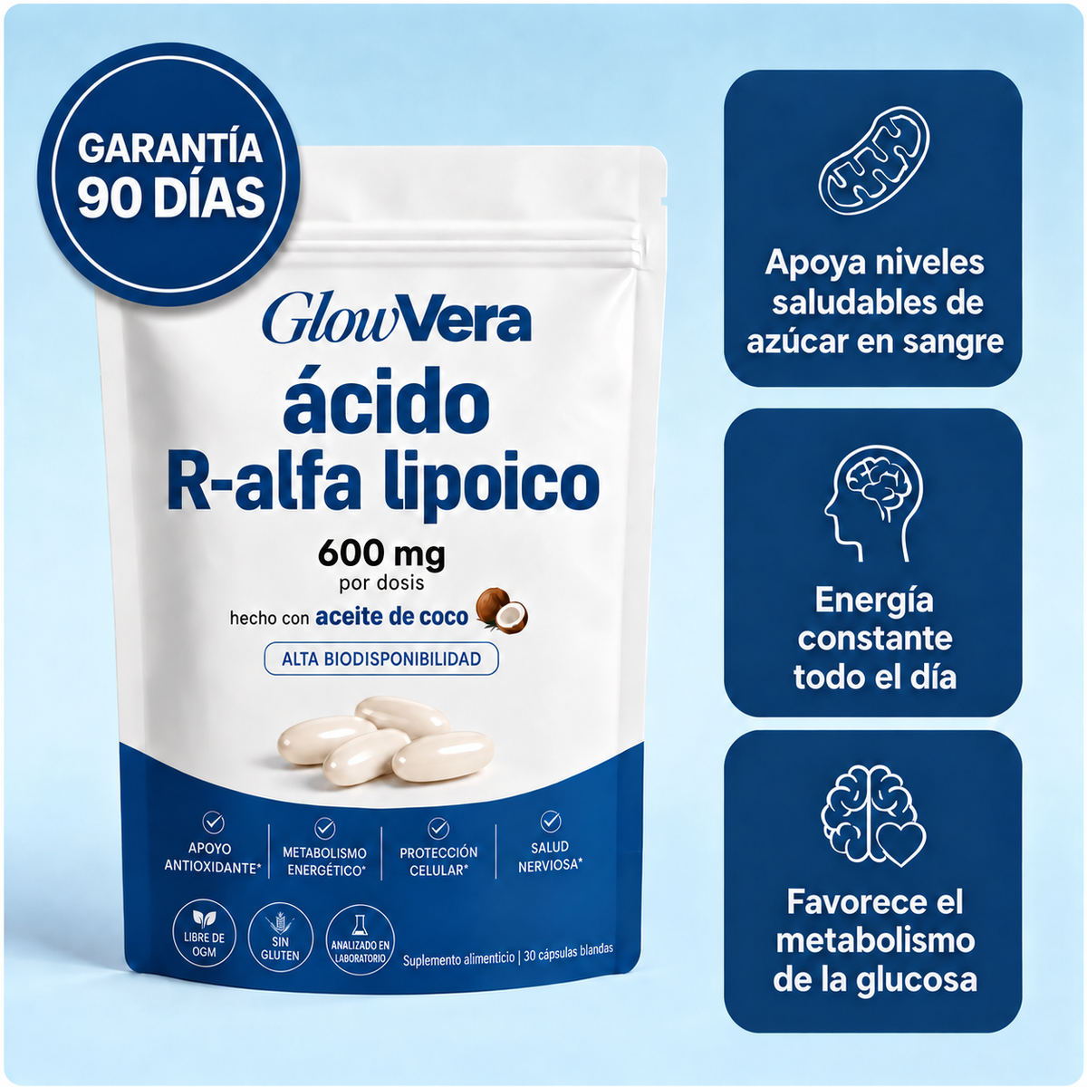 Ácido Alfa Lipoico R