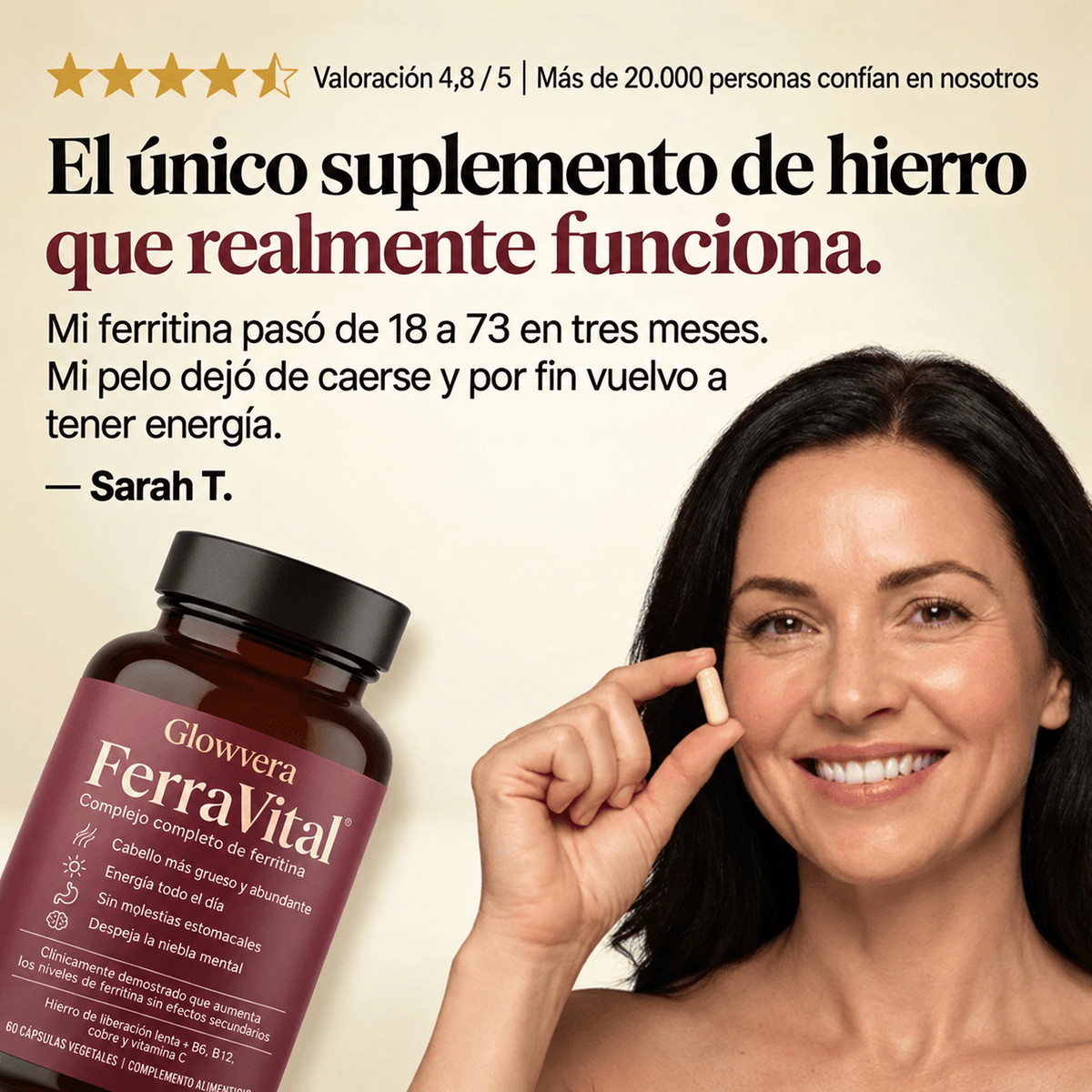 Complejo de Ferritina con Hierro Bisglicinato