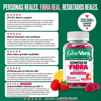 Gomitas de fibra