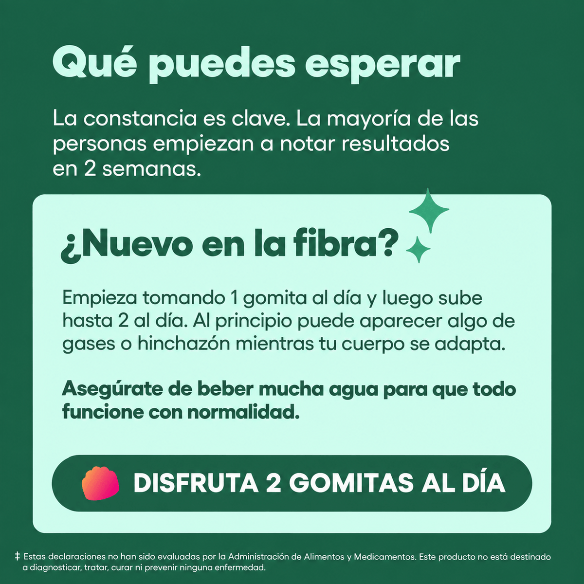 Gomitas de fibra